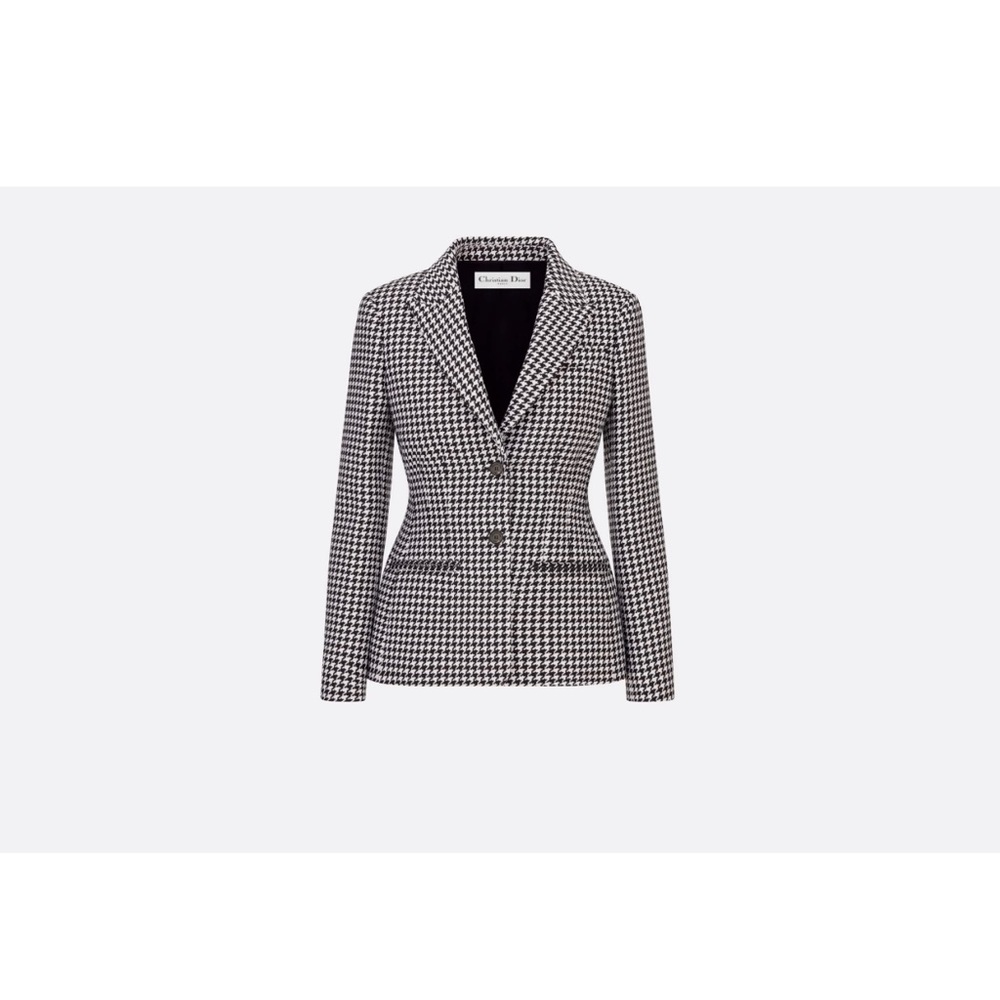 Christian Dior Navy and White Blazer